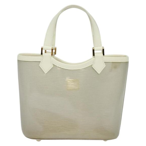 LOUIS VUITTON Epi Plage Mini Lagoon Bay Hand Bag White M92263 - Picture 2 of 16